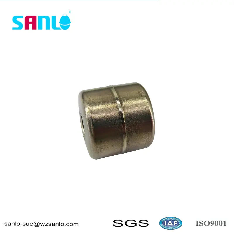 New Small-sized High-pressure and High-temperature Resistant Metal Titanium Float Ball