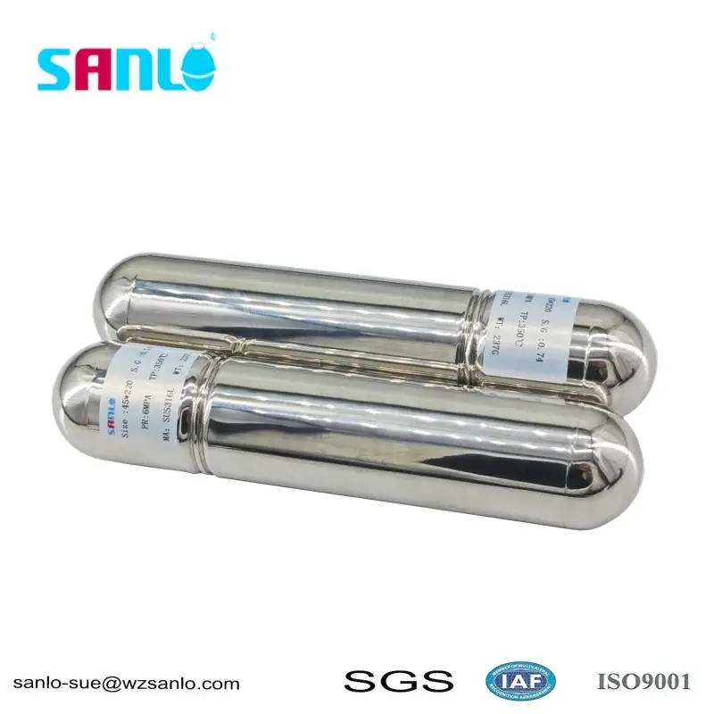 Bola flotante de aleta magnética SUS316L 45*220